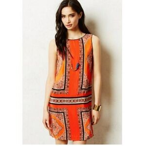 Anthropologie Maeve Silk Dress